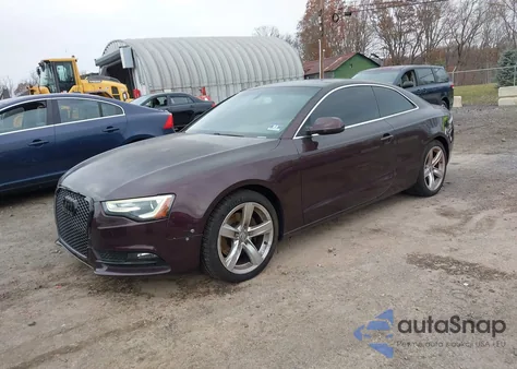 2014 Audi A5 2.0T Premium from USA, damaged, VIN WAULFAFR1EA065901